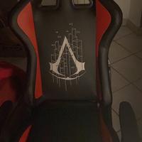 SEDIA GAMING ASSASSIN’S CREED. GARANZIA DI 2 ANNI