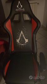 SEDIA GAMING ASSASSIN’S CREED. GARANZIA DI 2 ANNI