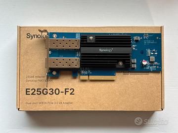 SCHEDA SYNOLOGY E25G30-F2 25GBE USATA 6 MESI