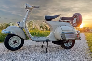 Vespa 125 vna 1958 TARGA VENEZIA da passaggio 