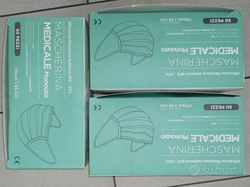 150 Mascherine Chirurgiche Monouso Triplo strato T