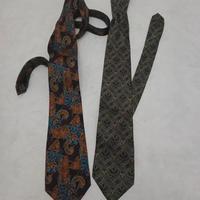 2 Cravatte originali BORSALINO Vintage.