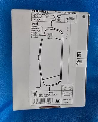 pastiglie freni auto