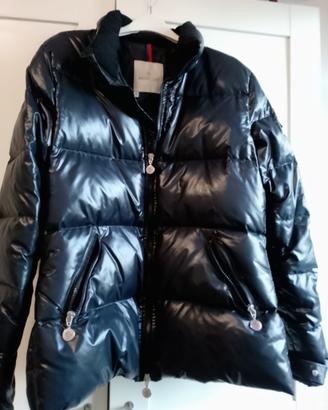 Piumino nero lucido moncler