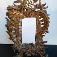 Cornice da appoggio con specchio molato