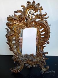 Cornice da appoggio con specchio molato