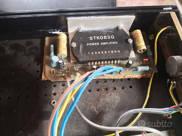 2 amplificatori audio STK083G Sanyo