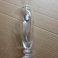 Vasetto in vetro soffiato e argento