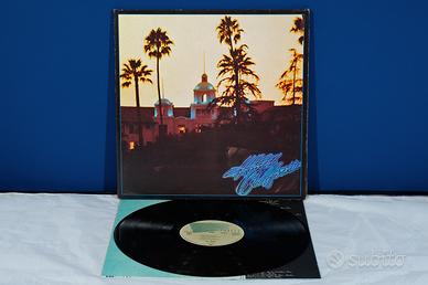 Eagles HOTEL CALIFORNIA LP EX/EX- Vinile 1976 RaRo