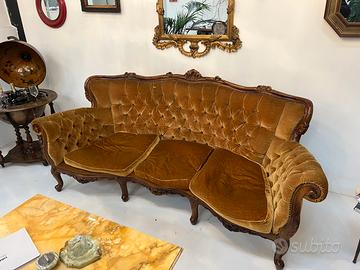 DIVANO con POLTRONA  VINTAGE STILE FRANCESE