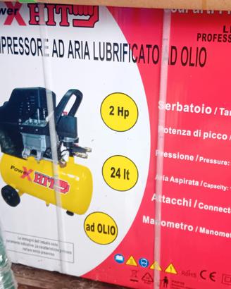 compressore ad olio 24lt