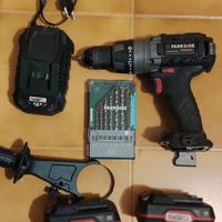 Trapano a percussione parkside performance 80nm 