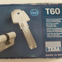 Serratura T60 Tesa cilindro di sicurezza.