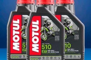 3lt olio Motul per miscela 2t 510FD semisintetico 