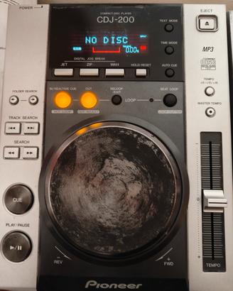 Lettori Pioneer CDJ‑200 (2 pezzi)