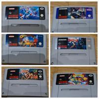 LOTTO - SUPER NINTENDO SNES - 11 CARTUCCE LOOSE