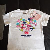 t-shirt Hello Kitty and Friends taglia 7-8 anni