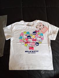 t-shirt Hello Kitty and Friends taglia 7-8 anni