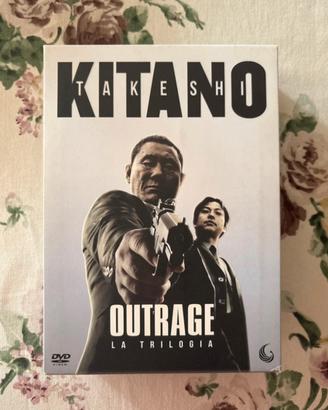 outrage trilogia dvd box cofanetto takeshi kitano