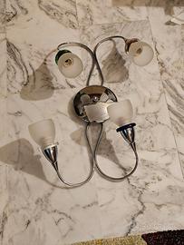 Lampadario / Plafoniera moderna a 4 luci