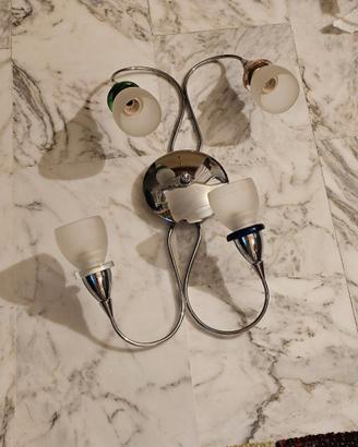Lampadario / Plafoniera moderna a 4 luci