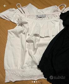 Blocco 14 pezzi abbigliamento bimba 8/10 anni