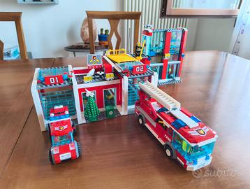 Set lego city caserma dei pompieri