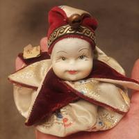 bambolina in porcellana Capodimonte 