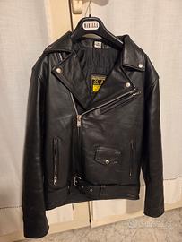 Giacca moto pelle texpeed- NUOVA con protezioni CE