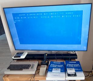 Commodore 64 completo con guida al basic. LEGGERE 
