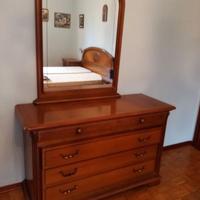 camera da letto in legno