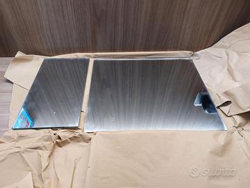 2 piccoli specchi da tavolo senza cornice