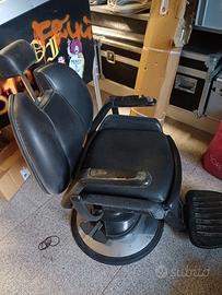 poltrona barbiere vintage