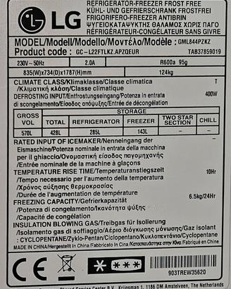 scheda madre originale frigorifero LG