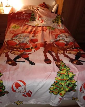 Copripiumino Babbo Natale 