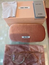 occhiali da vista miu miu