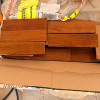 Parquet teak massello