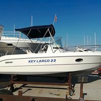 Sessa Key Largo 22+Honda BF150+Mercury 9.9