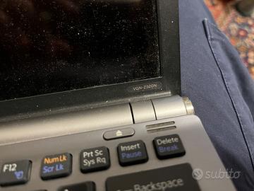 Notebook Sony vaio Z 520N per ricambi