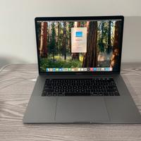 MacBook Pro 15” 2018 i7 Potenziato Fattura Apple