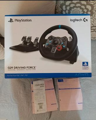 Volante e pedaliera Logitech
