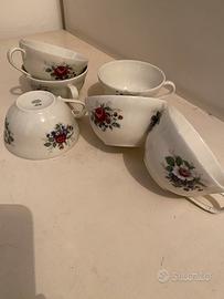 Tazze te’ porcellana Richard Ginori