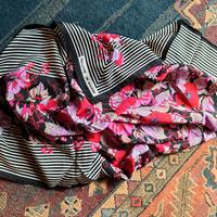 foulard vintage seta Philippe de Vallière