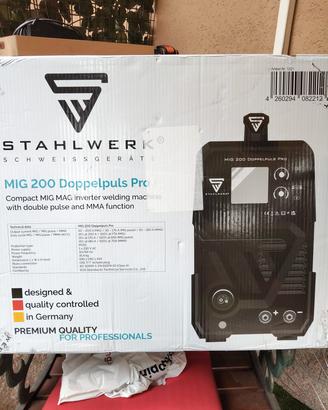 nuova saldatrice inverter tedesca 