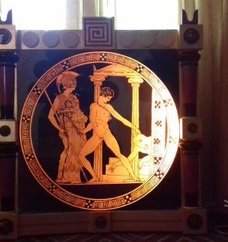 Quadro luminoso mitologico