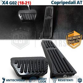 COPRIPEDALI per BMW X4 G02 Pedaliere CARBONIO