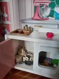 Casa barbie con ascensore