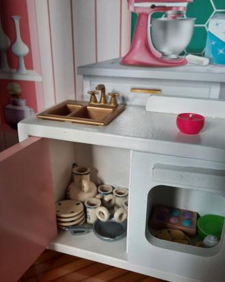 Casa barbie con ascensore