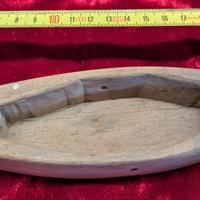 Antica Navetta da Tessitura in Legno