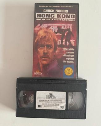 Chuck Norris Hong Kong Un posto per morire VHS Ori